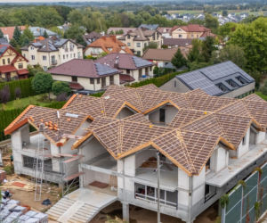 Plac budowy przy ul. Relaksowej 10A w Warszawie