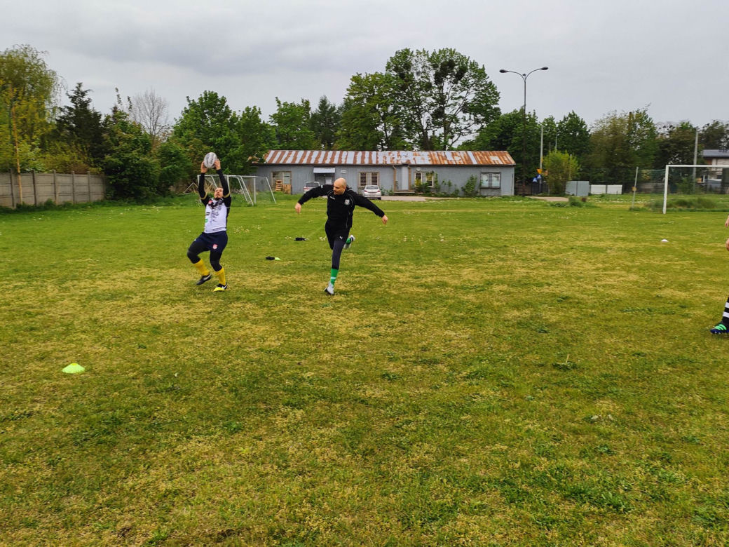 Jak wyglądają treningi łódzkiej drużyny rugby? Sroki szykują się na nowy sezon