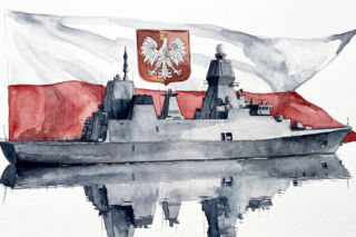 Wodowanie ORP Wicher. Dlaczego Polska buduje fregaty programu pk. Miecznik?