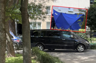 Tragiczny finał upadku z 8. piętra na Pradze. Nie żyje 87-letni mężczyzna
