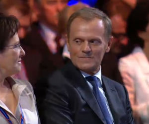 Donald Tusk na Konwencji PO