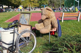 Pchli targ na Pogodnie znów przyciągnął tłumy. „Dla jednych rupiecie, dla innych prawdziwe skarby”