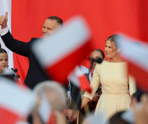 Marta Nawrocka na rocznicy zaprzysiężenia męża