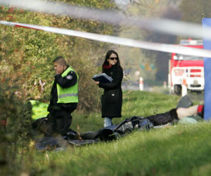 Wypadek pod Nowym Miastem: Policja bada dwie wersje zdarzeń