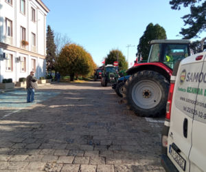 Protest rolników w Grudziądzu