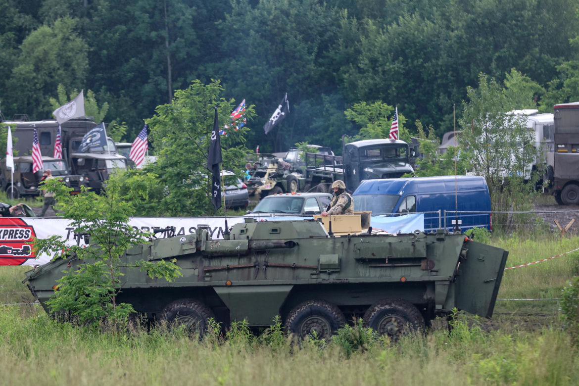 Śląskie manewry 2025. W Bytomiu trwa 20. Zlot pojazdów militarnych