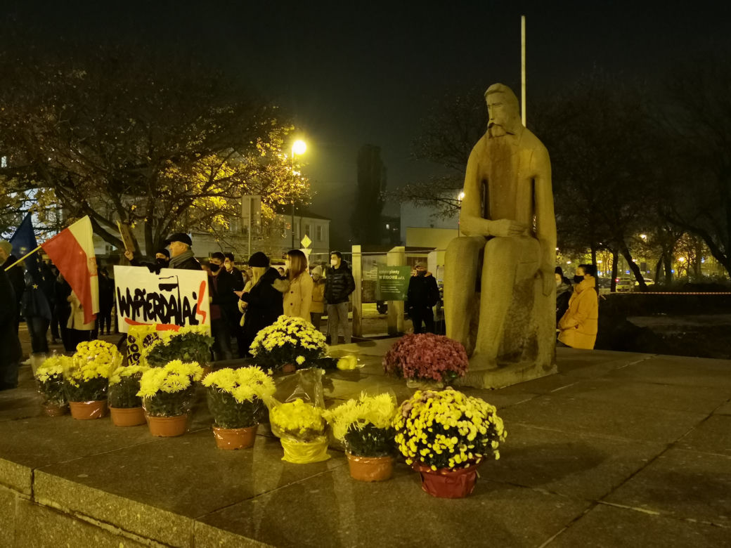 Kolejny dzień protestów w Kaliszu