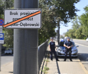 Próba defilady lotniczej w Warszawie