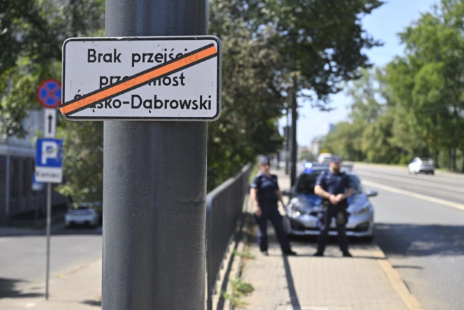 Próba defilady lotniczej w Warszawie