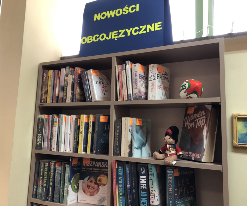 W filii Miejskiej Biblioteki Publicznej przy ul. Okrzei w Kielcach działa już Biblioteka Językowa