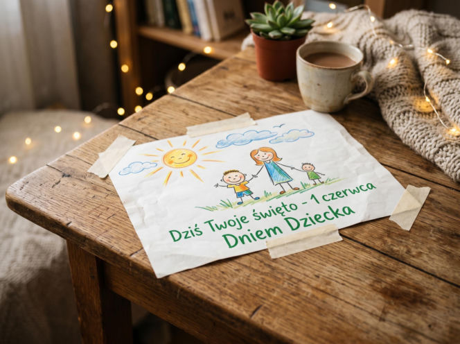 Kartka na Dzień Dziecka