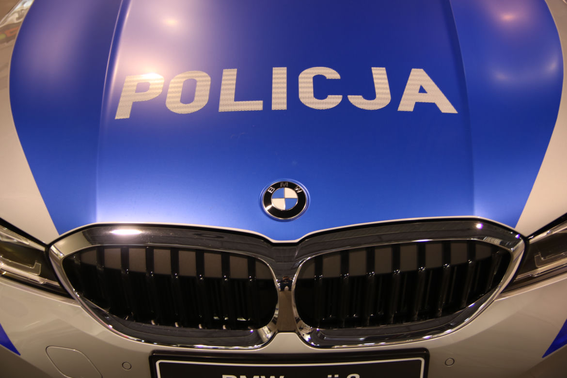 Policyjne oznakowane BMW serii 3
