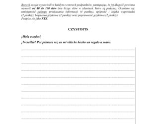 ARKUSZE CKE - Matura j. hiszpański - poziom podstawowy 2019
