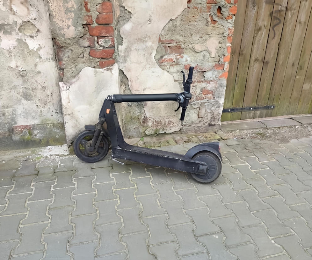Porzucona hulajnoga w Lesznie będzie słono kosztować! Miasto szykuje bat na użytkowników jednośladów
