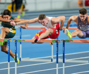 Halowe Mistrzostwa Świata w Lekkoatletyce Kujawy Pomorze 26 w Toruniu: Zdjęcia kibiców i zawodników z soboty, 2. dnia imprezy