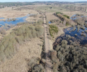Budowa ścieżki rowerowej ze Szczytna do Dźwierzut [ZDJĘCIA]