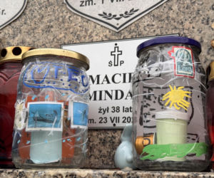 Tak dziś wygląda grób Macieja Mindaka