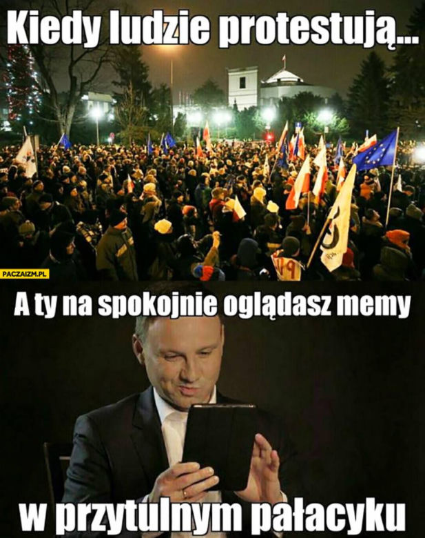 Mem o kryzysie w Sejmie