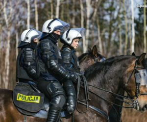 Miss Polski z Katowic wstąpiła na jeden dzień do policji. Anna Maria-Jaromin wzięła udział w teście sprawnościowym