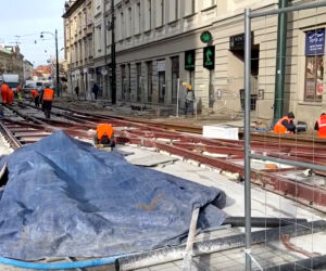 Wielki sajgon na przebudowie ul. Krakowskiej