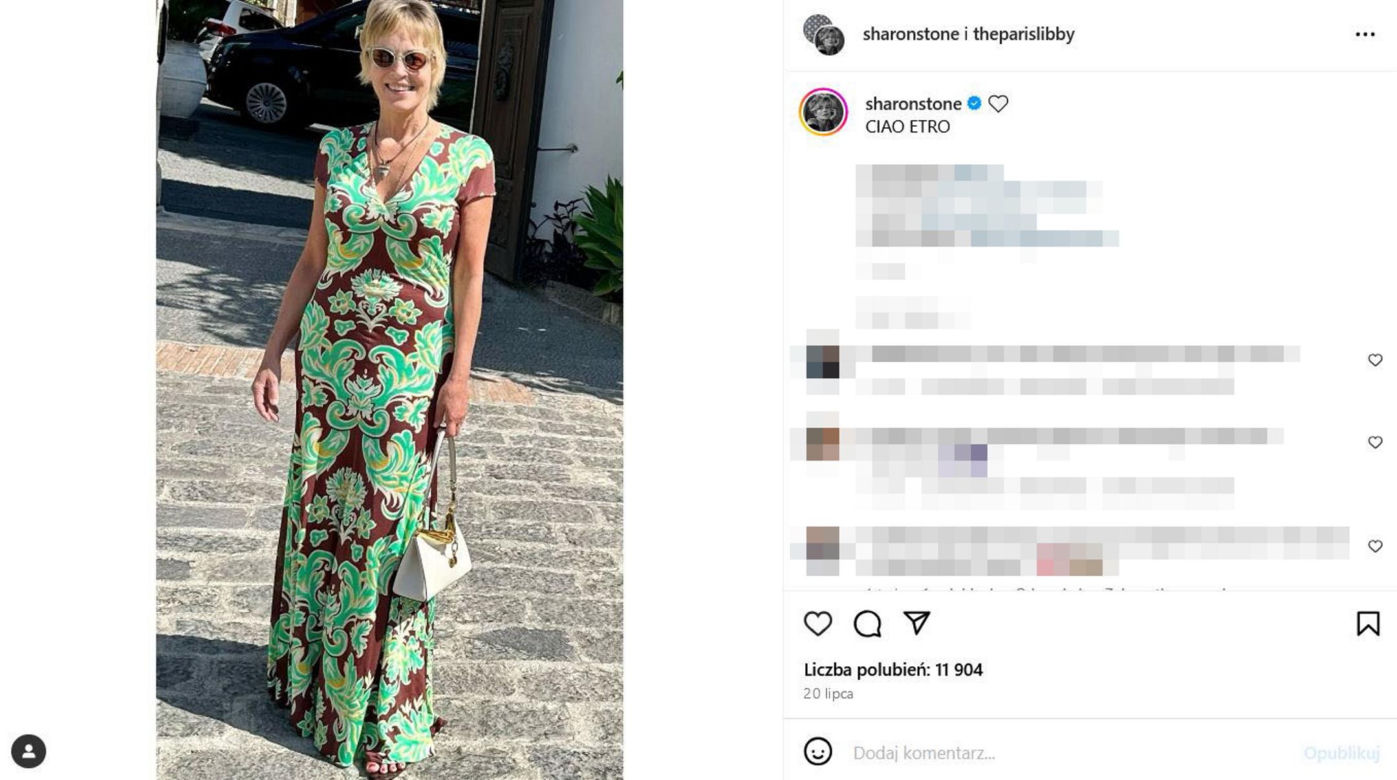 Sharon Stone z podbitym okiem! Tajemnicze zdjęcie wielkiej gwiazdy