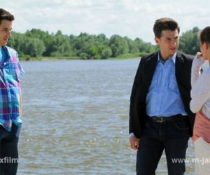M jak MIŁOŚĆ, odc. 943. Kasia (Agnieszka Sienkiewicz), Robert (Paweł Góralski), Marek Mostowiak (Kacper Kuszewski)