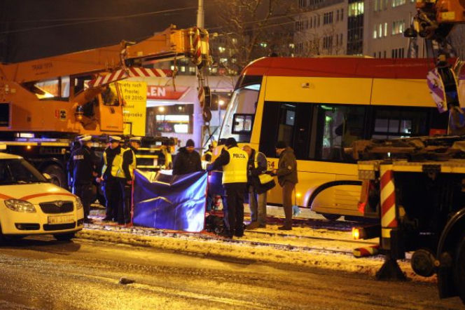 Warszawa, wypadek tramwaju