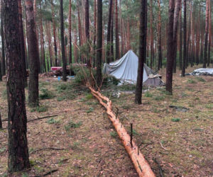 Alarm w Wielkopolsce! Nawałnice uderzyły, strażacy ewakuowali harcerzy [ZDJĘCIA]