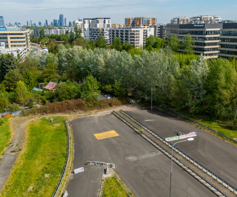 Rezerwa pod trasę NS w Warszawie w rejonie ul. Marynarskiej (S79)