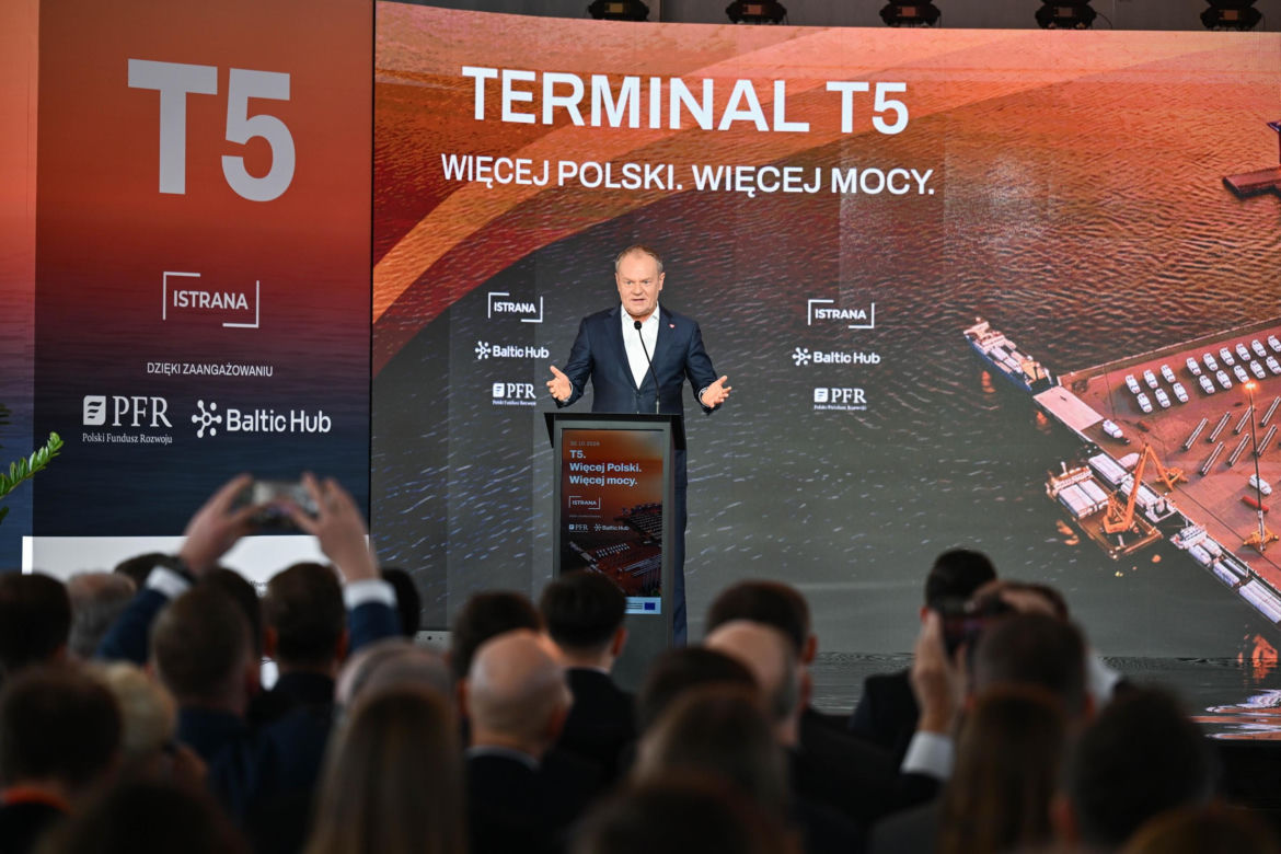 Otwarcie terminala T5 w Porcie Gdańskim