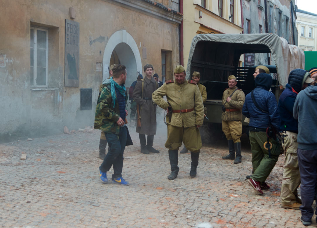 Strzały i zdezorientowany tłum na ulicach Starego Miasta. W Lublinie powstaje kolejny film!