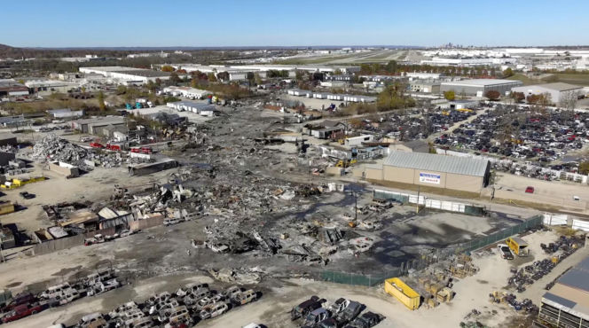 Uchwycono katastrofę lotniczą na filmie. Ten kierowca oszukał przeznaczenie