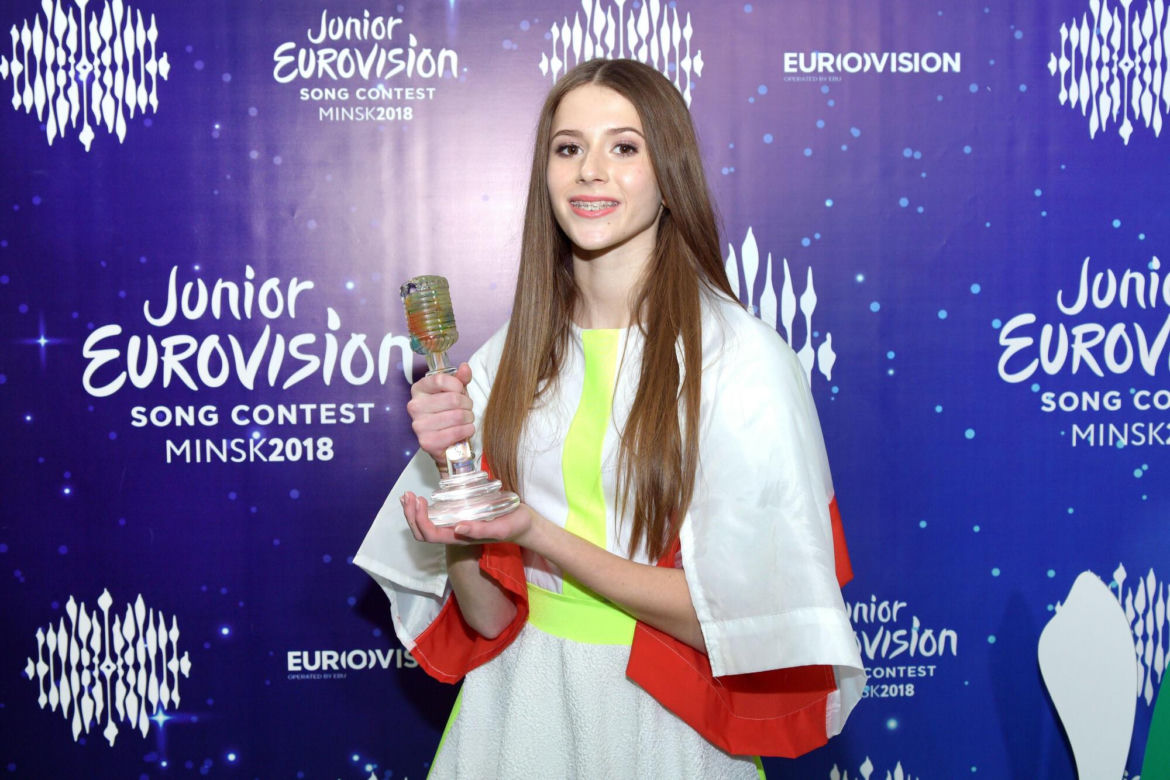 Wokalistka sama wygrała Eurowizję Junior w 2018 roku!
