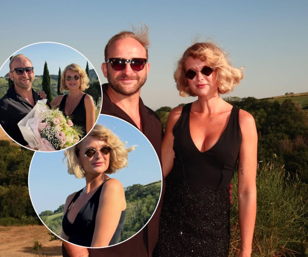 Tak się ubrali Borys Szyc i Justyna Szyc-Nagłowska na weselu 