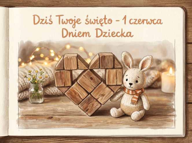 Kartka na Dzień Dziecka