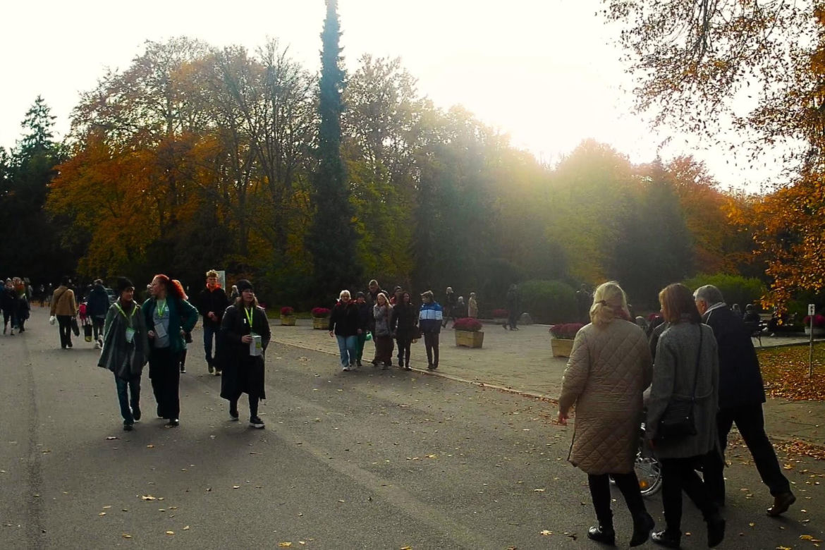 1 listopada na Cmentarzu Centralnym w Szczecinie