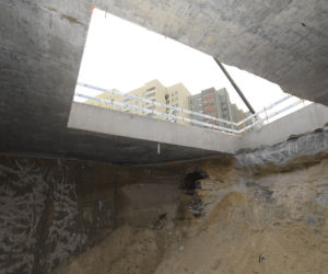 Wmurowanie kamienia węgielnego na stacji Bródno