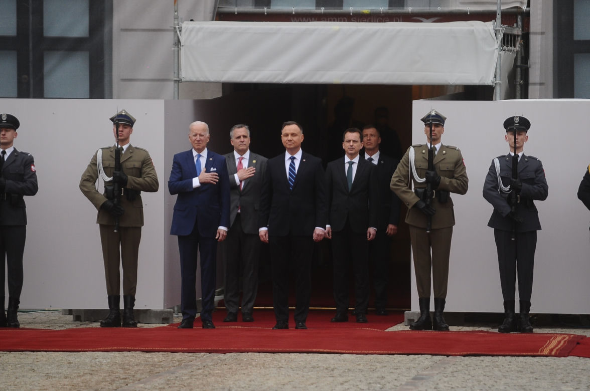Joe Biden w Pałacu Prezydenckim