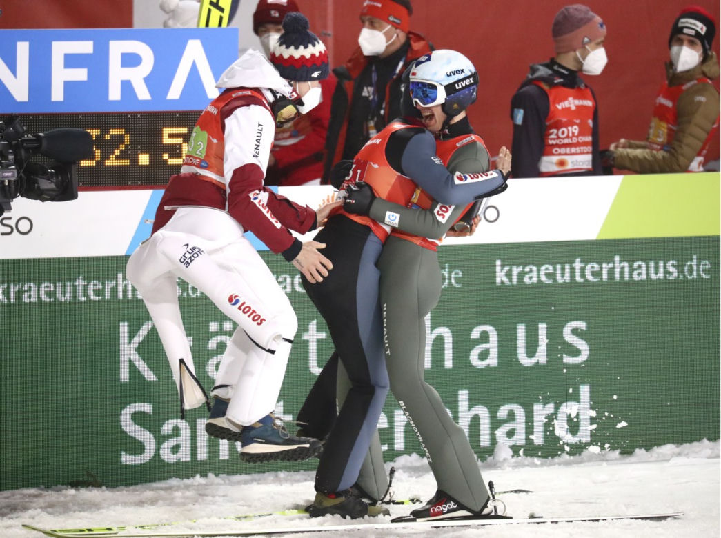 Piotr Żyła, Kamil Stoch, Andrzej Stękała
