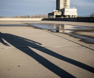 Katowice: Akcja ratunkowa przy Silesia City Center. Kim jest mężczyzna na wieży?