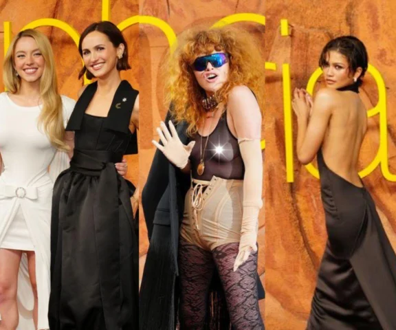 Jedna tanio i niemodnie, druga - z biustem na wierzchu