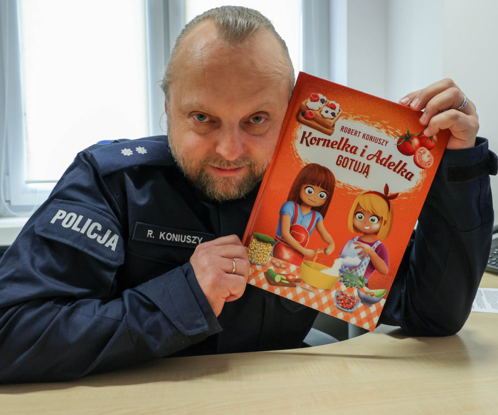 Robert Koniuszy, rzecznik prasowy Komendy Rejonowej Warszawa Mokotów