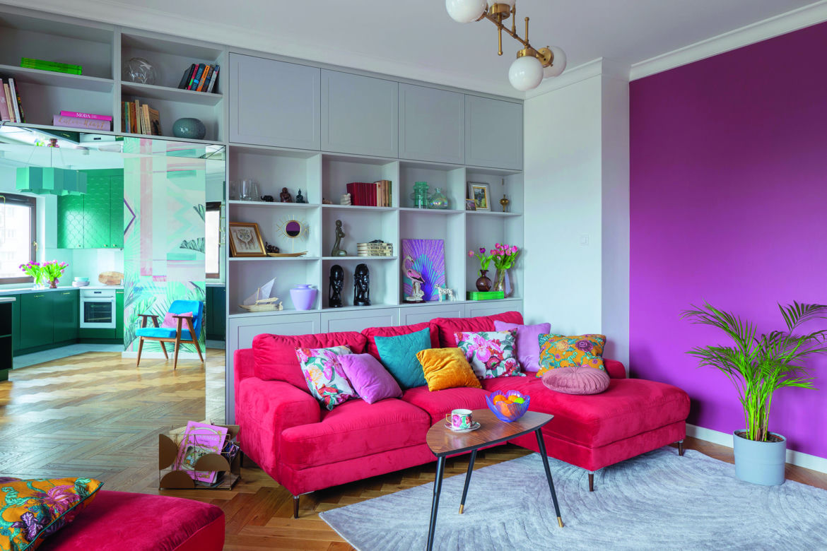 Sofa w salonie. Inspiracje