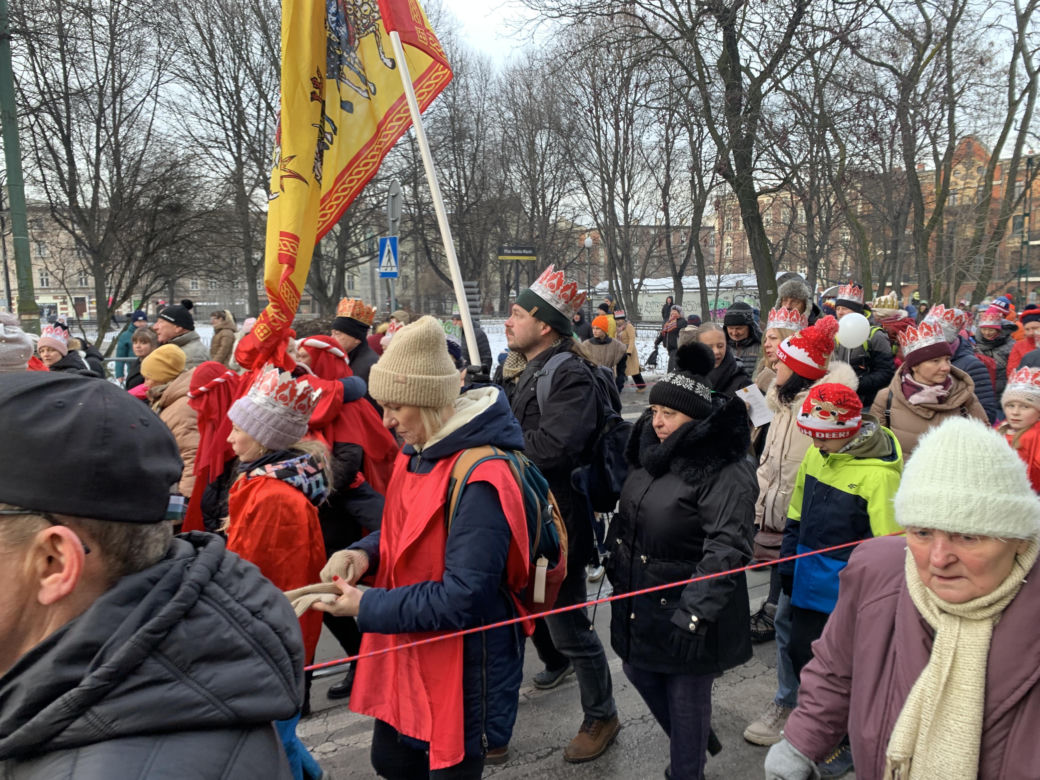 Orszak Trzech Króli w Katowicach przeszedł do Archikatedry