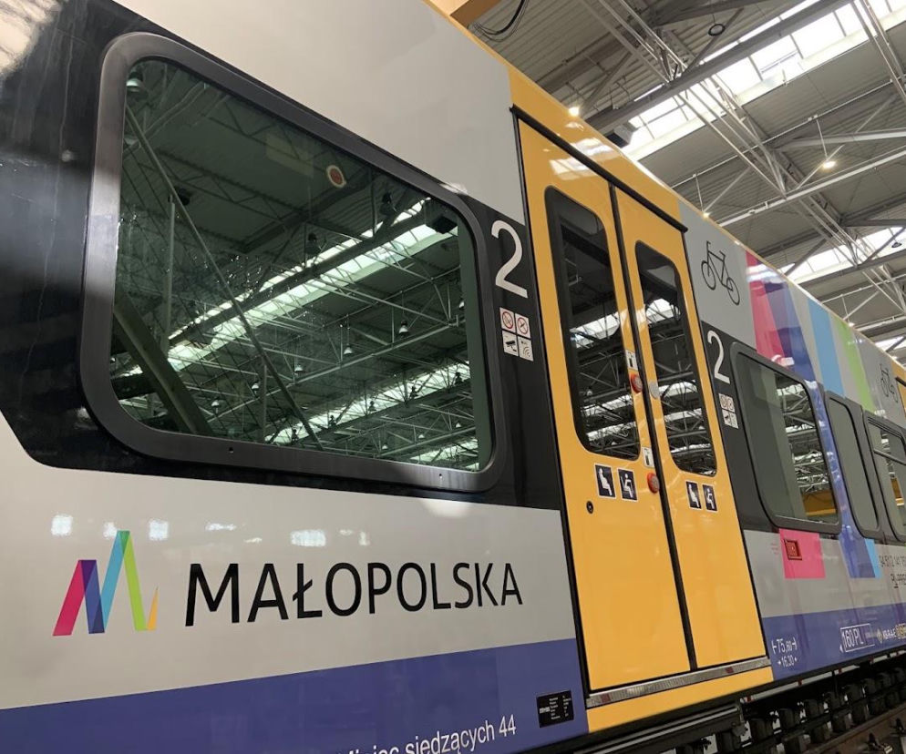 Wygodne, ładne i bezpieczne.  Kolejne pociągi kupuje Małopolska