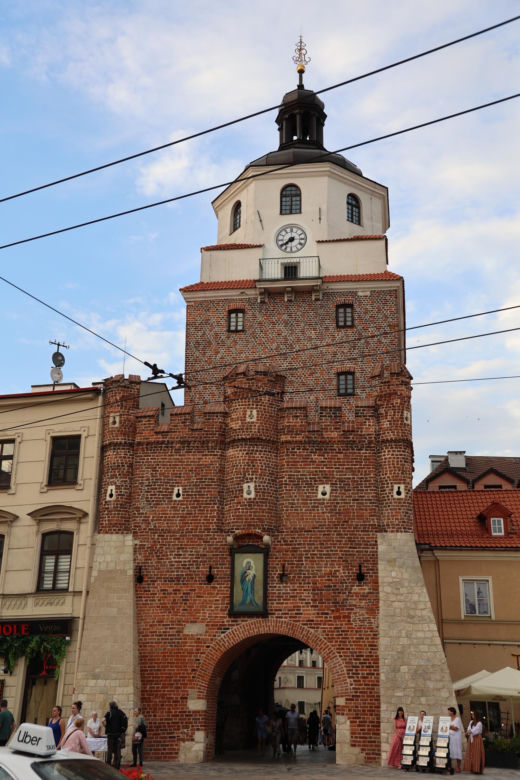 Brama Krakowska w Lublinie. To jeden z najważniejszych zabytków miasta