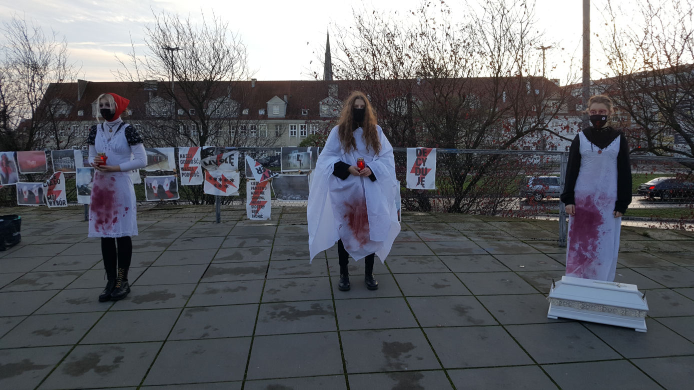 Strajk miesiąc Szczecin