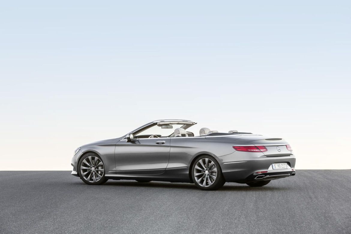 Mercedes klasy S Cabrio