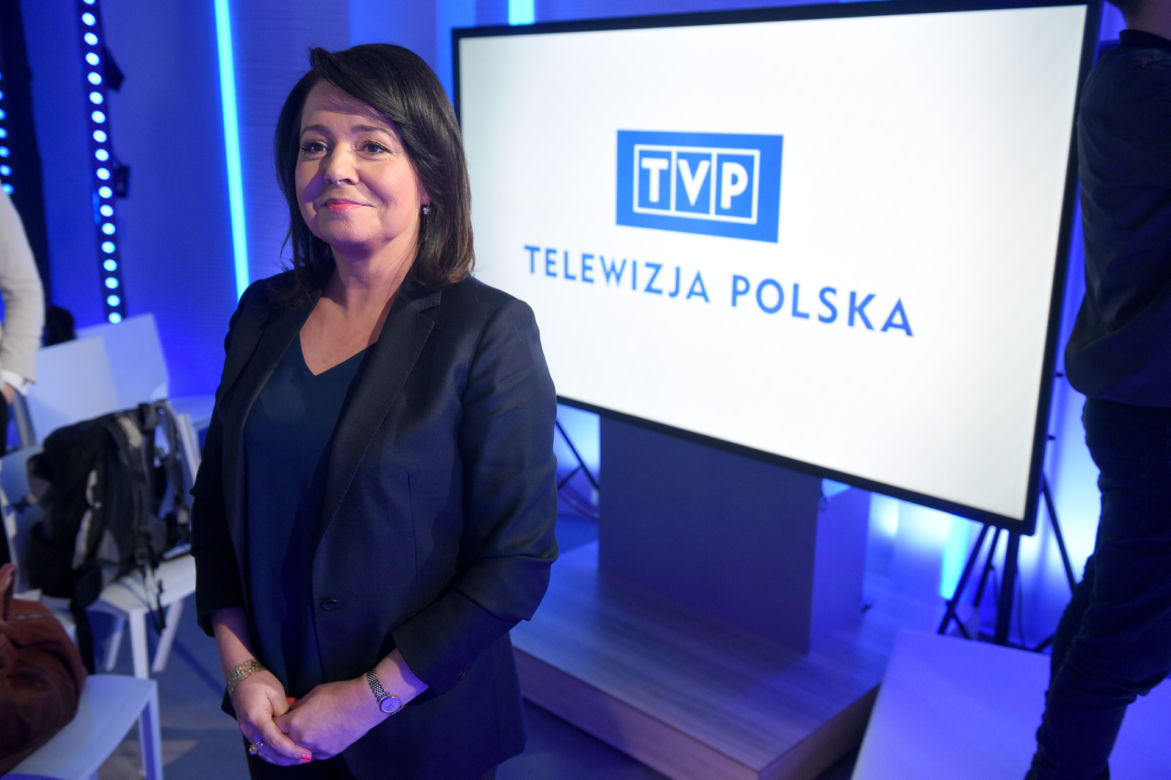 Danuta Holecka w TVP