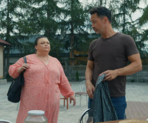 Barwy szczęścia, odcinek 3295. Borowska (Dorota Piasecka), Mariusz (Rafał Cieszyński)